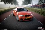 BMW 1M Coupe on Vossen Wheels (VFS1) 2017 года
